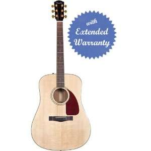 Fender CD 320AS Dreadnought Acoustic Guitar, Rosewood Fretboard with 