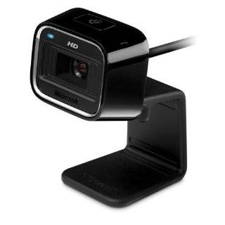 Microsoft LifeCam HD 5000 720p HD Webcam   Black