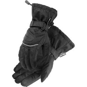   Mens Textile Street Bike Racing Motorcycle Gloves   Black / Small