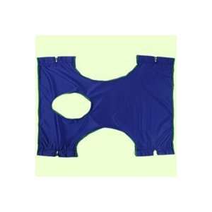  Invacare Solid Polyester Sling with Commode Opening, Solid 