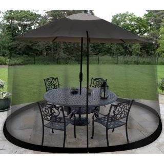   Patio Umbrella Instant Gazebo with Mesh Netting Patio, Lawn & Garden