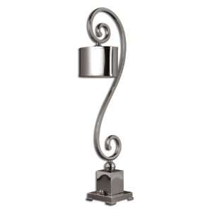 Uttermost 35.3 Inch Susalina Buffet Lamp In Metal, Polished Nickel 