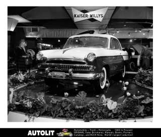 1955 Willys Factory Photo Chicago Auto Show  