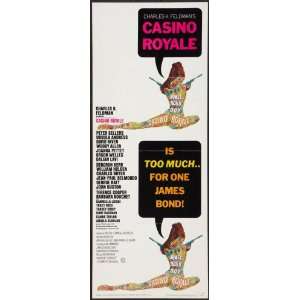  Casino Royale James Bond Insert Movie Poster 14X36 #01 