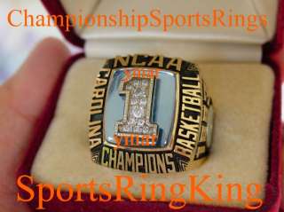 1993 North Carolina Tar Heels National Championship Players 10K Ring