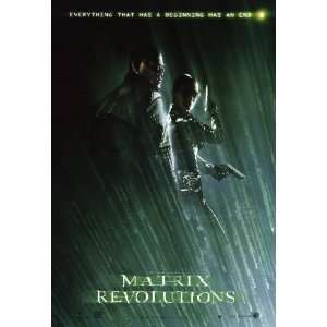 The Matrix Revolutions Movie Poster (11 x 17 Inches   28cm x 44cm 