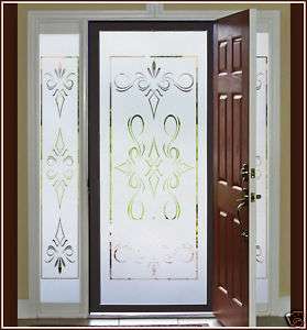 New Vinyl Decorative Window Film Frosted Etched Glass  