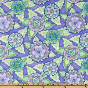  44 Wide Whimsyland Nucleus Lilac Fabric By The Yard 