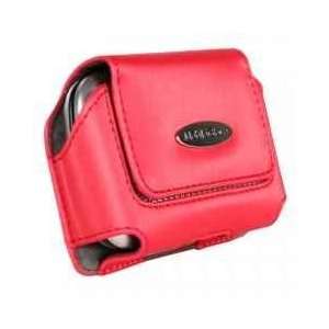 Mobile Glove Luxus Red leather horizontal pouch for 