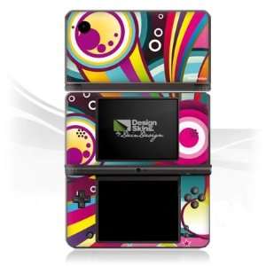  Design Skins for Nintendo DSi XL   Rainbow Bubbles Design 