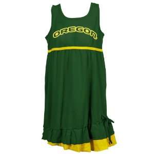  Oregon Ducks Youth Girls Green Lonestar Dress