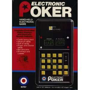  Entex Electronic Poker Toys & Games