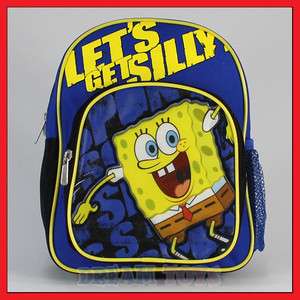 10 Spongebob Squarepants Get Silly Backpack Book Bag S  