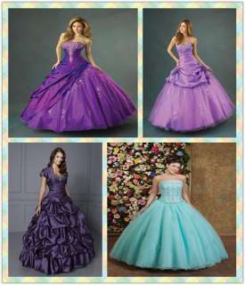 2012 Quinceanera Wedding dress Bridal Bridesmaid Gown/Prom Ball 