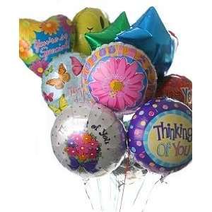  Thinking of You Balloon Bouquet 12 Mylar Patio, Lawn 