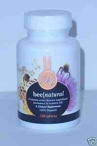 Bee Natural Tabs Pollen Propolis Royal Jelly 120 Tabs  