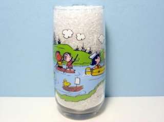 McDONALDS CAMP SNOOPY GLASS   CHARLIE BROWN   RATS  