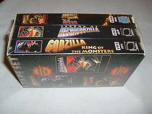   King of the Monsters / Godzilla Trailers / Mechagodz (3 VHS SET)   NEW