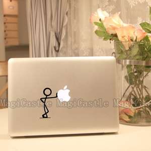 Push MacBook Air/Pro Stickers Apple laptop Vinyl Decal Humor art Skins 