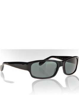 Oliver Peoples black acrylic Primo rectangular sunglasses   