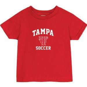   Tampa Spartans Red Baby Soccer Arch T Shirt