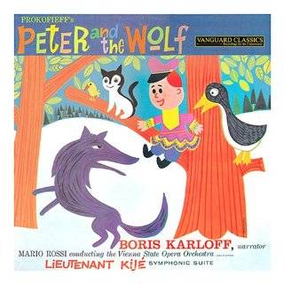 Prokofiev Peter & the Wolf by Sergey Prokofiev, Mario Rossi, Wiener 