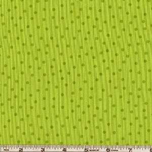  45 Wide Moda All You Need Is Love Dot Green Fabric By 