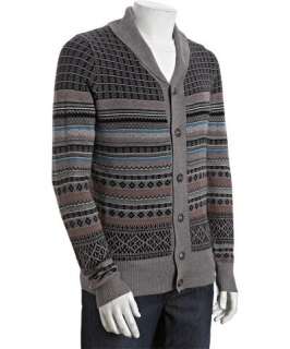 Grey Mens Cardigan    Grey Gentlemen Cardigan, Grey Male 