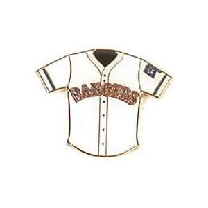  Baseball Pin   Texas Rangers Jersey Pin by Aminco Sports 