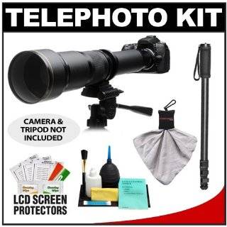   Lens Cleaning Kit + Screen Protector for Nikon D40, D60, D70, D80, D90