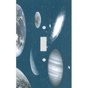 Moon Galaxies and Planets Decorative Switchplate Cover 