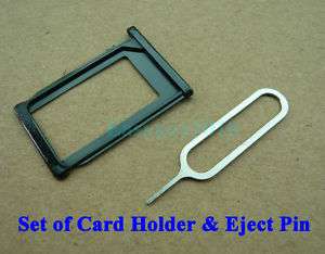 SIM Card Slot Tray Holder + Eject Pin for iPhone 3G 3GS  