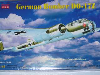 Kitech 3301 1/48 Do 17 Z Bombardier Bomber Flying Pencil Dornier Do 