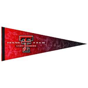   Red Raiders 12 by 30 Inch Premium Quality Pennant