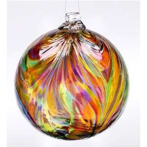  Kitras Art Glass   Hand Blown Glass Hanging Ornament 