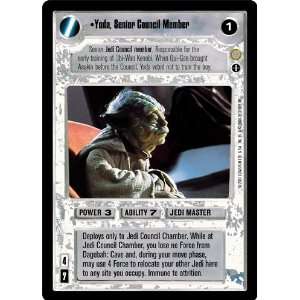   Alternate Image Ultra Rare Yoda Senior Council Member Toys & Games