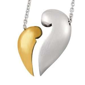   Azar Gold and Silver Mother and Me Magnetic Pendant Petra Azar