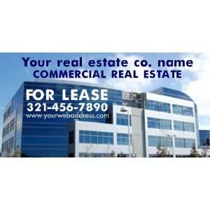   3x6 Vinyl Banner   Commercial Real Estate For Lease 