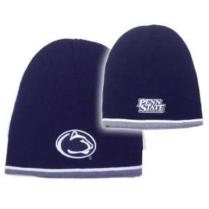  Penn State Nittany Lions Navy Cuffless Knit Beanie Sports 