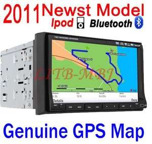  Screen Double Din Car DVD/ Player GPS Sygic Map BT PIP FM Radio TV
