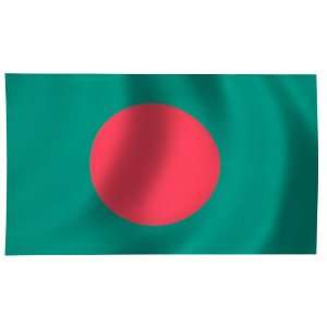  Bangladesh Flag 3X5 Foot Nylon PH Patio, Lawn & Garden