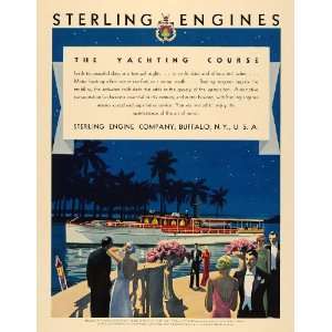  1933 Ad Sterling Engine Yacht Restless II David T Wende 