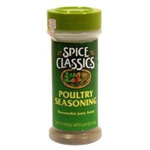 Spice Classics Poultry Seasoning   12 Pack  Grocery 