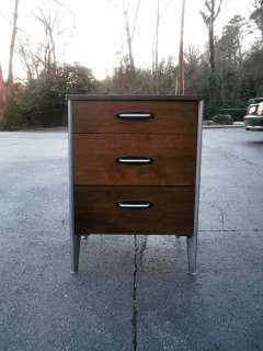 HILL ROM Vintage 3 Drawer Medical Storage Cabinet Chest  