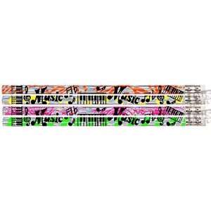  Bizarre Music Notes Pencil. 36 Each D1465B Office 