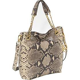 MICHAEL Michael Kors Jet Set Chain Medium Chain Shoulder Tote Embossed 