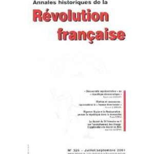  de la revolution française n° 325 / democratie representative 
