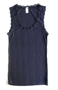 NEW Stretchy Soft Lace Long Basic KNIT Cami Tank Top  
