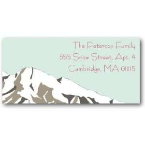 Holiday Return Address Labels   Mount Snowy By Smudge Ink 
