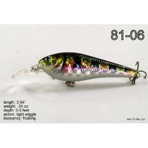   Brown Crankbait Fishing Lure for Northern Pike